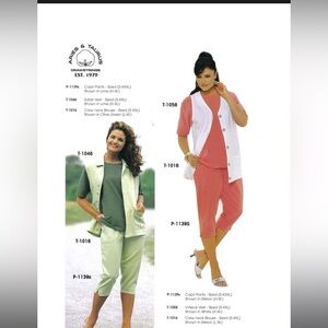 ♈️Aries & Taurus ♉️ Drawstrings White Sleeveless Cotton Button-Down Vest RARE